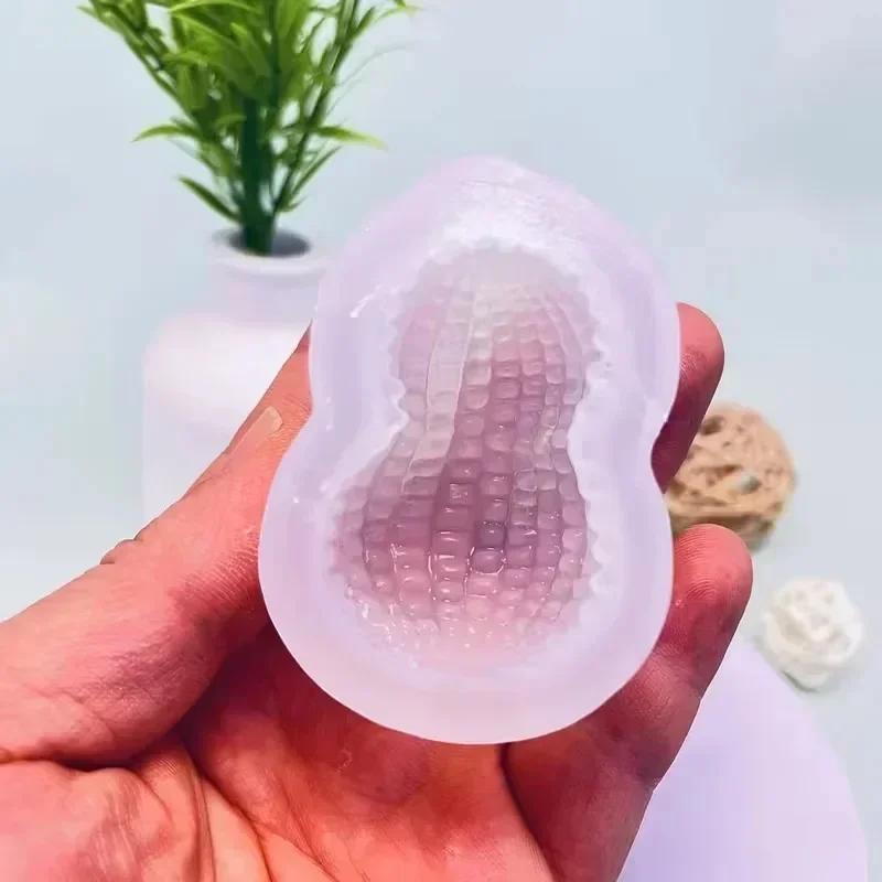 3個入り 2026年 最高品質 新型模擬ピーナッツシリコンモ - Candle Mold Silicone のレビューと価格