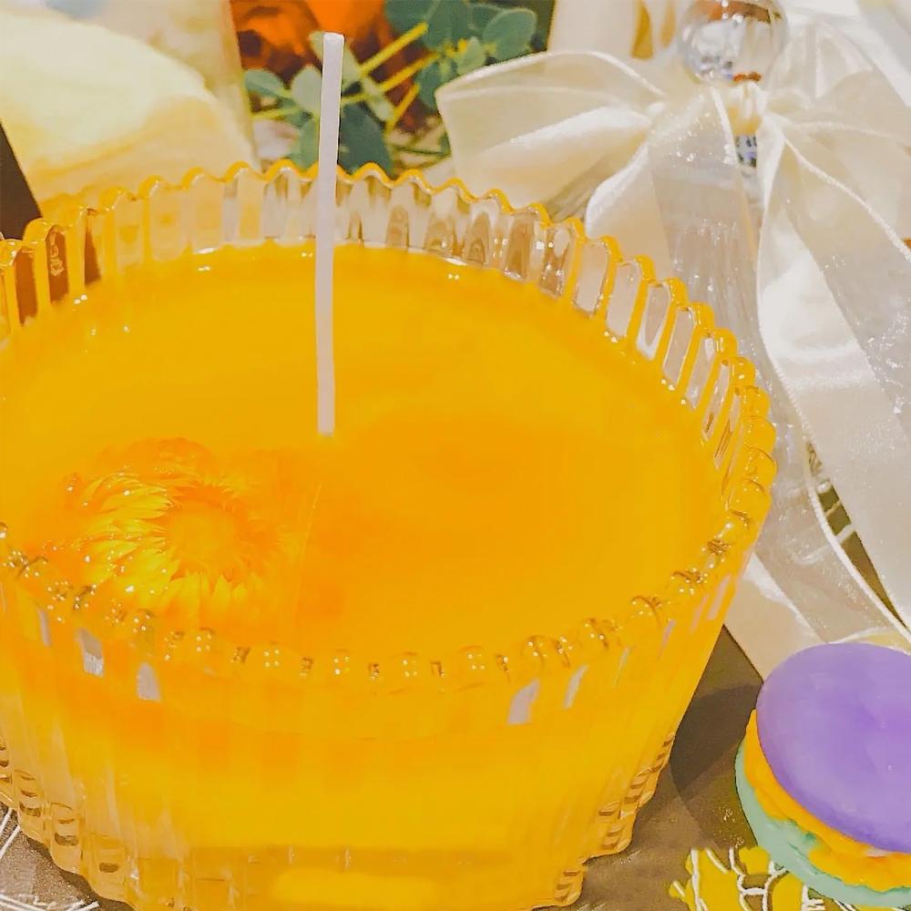 キャンドル作りセットキット用のイエロークリアジェルゼリーワッ - Candle Making Wax Melter のレビューと価格