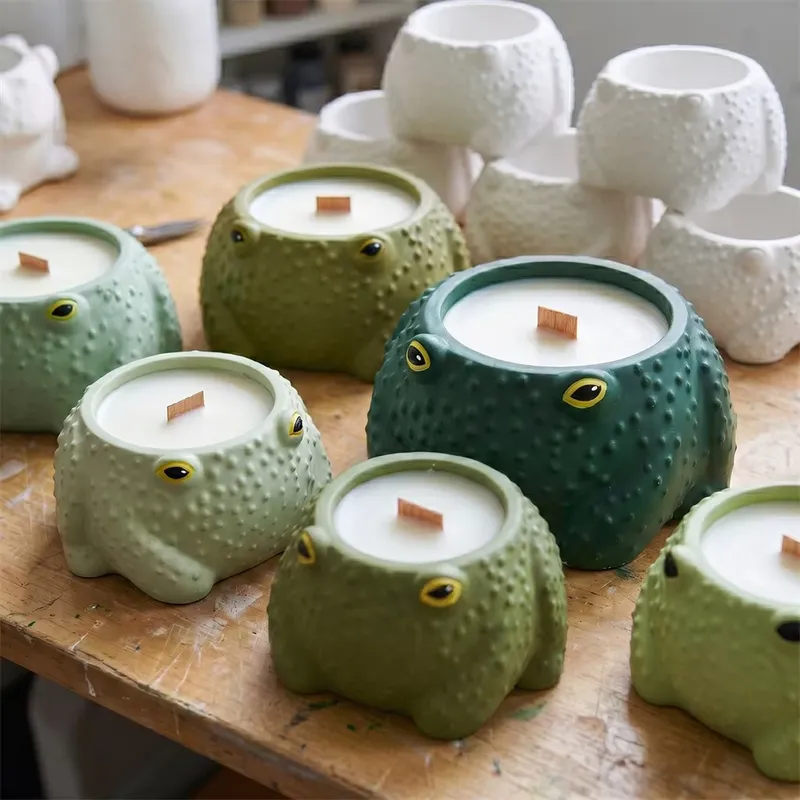シリコーンキャンドルジャー型プリンスフロッグ石膏 DIY 手 - Candle Mold Silicone のレビューと価格