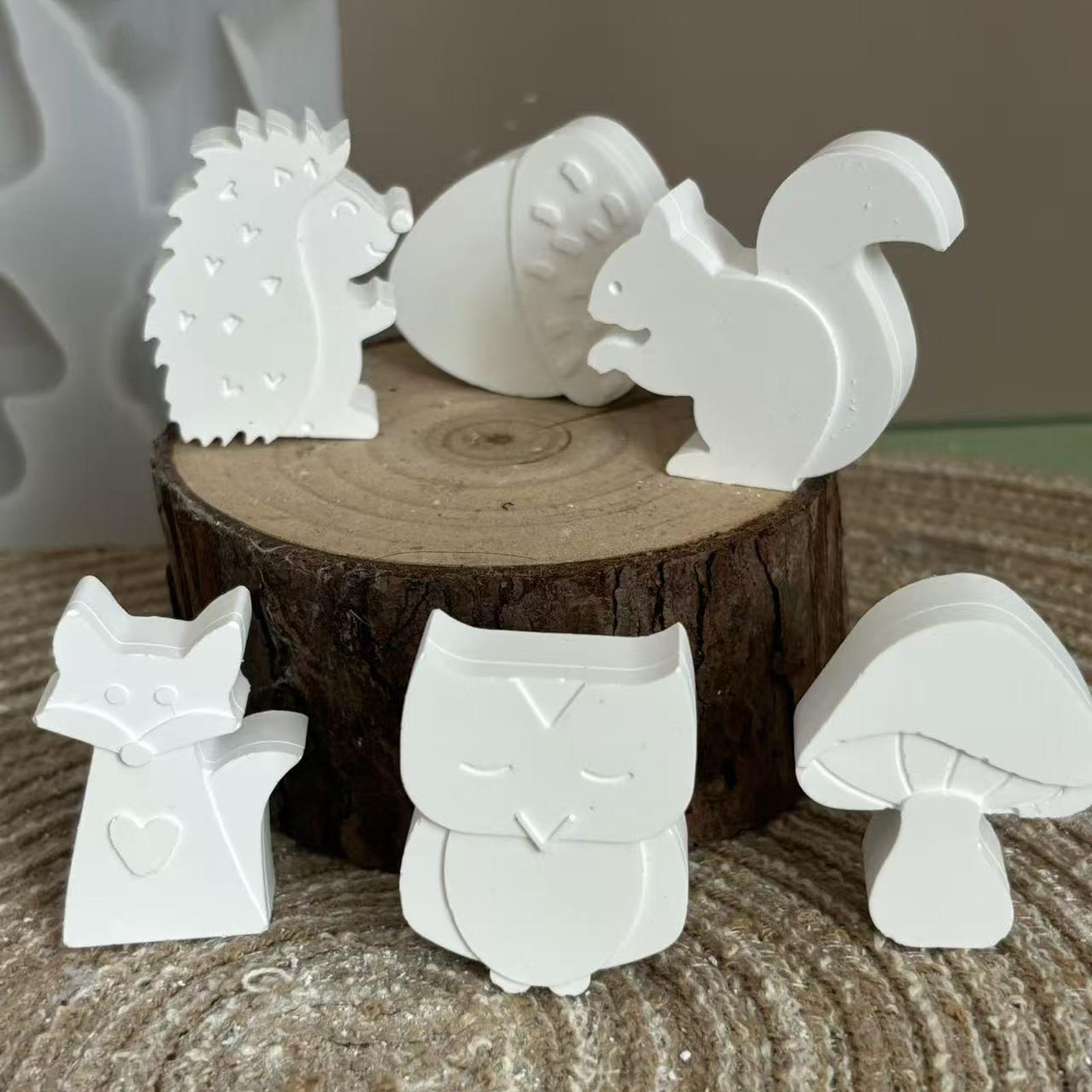 動物型シリコン製曲げられるツールガジェット、かわいい石鹸型、 - Candle Making For Beginners のレビューと価格