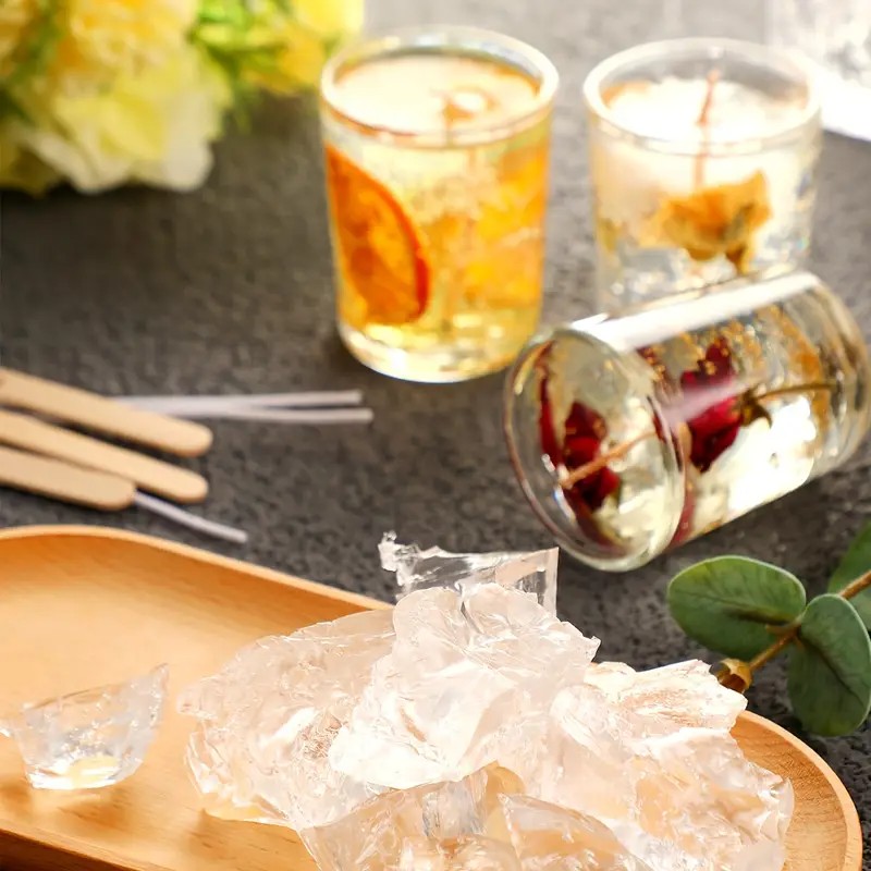 透明クリスタルワックス、ゼリーワックス、クラフト DIY キ - Candle Making Wax Melter のレビューと価格