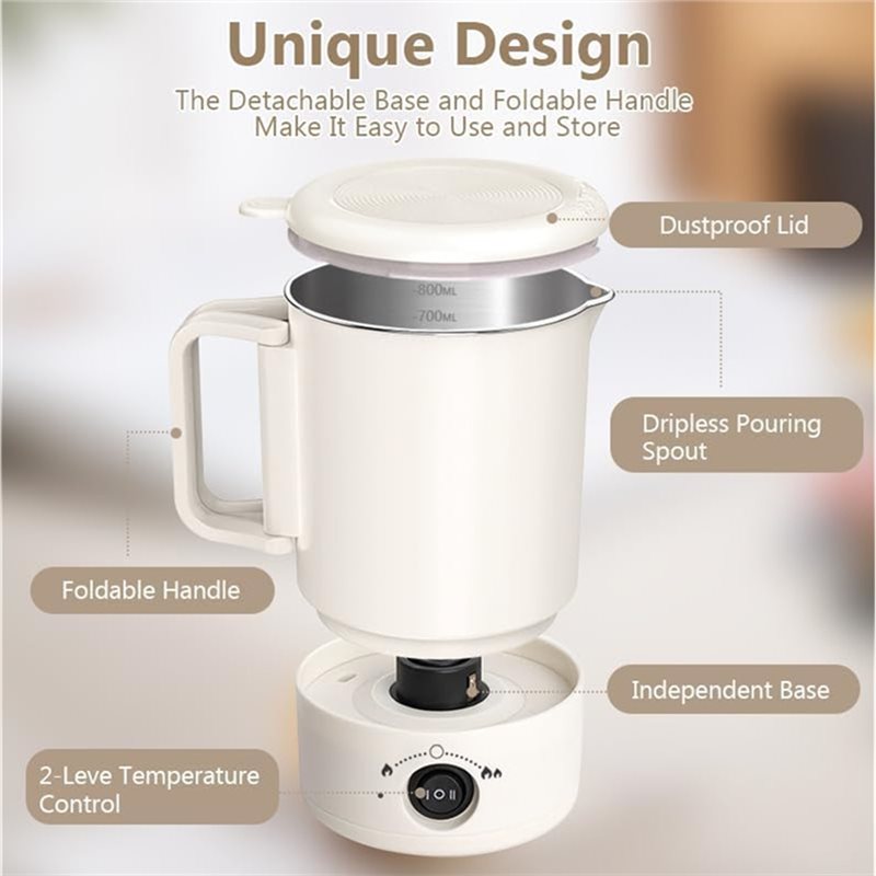 A47U 電気ワックス溶解ポットキット 温度計付き 800M - Candle Making For Beginners のレビューと価格