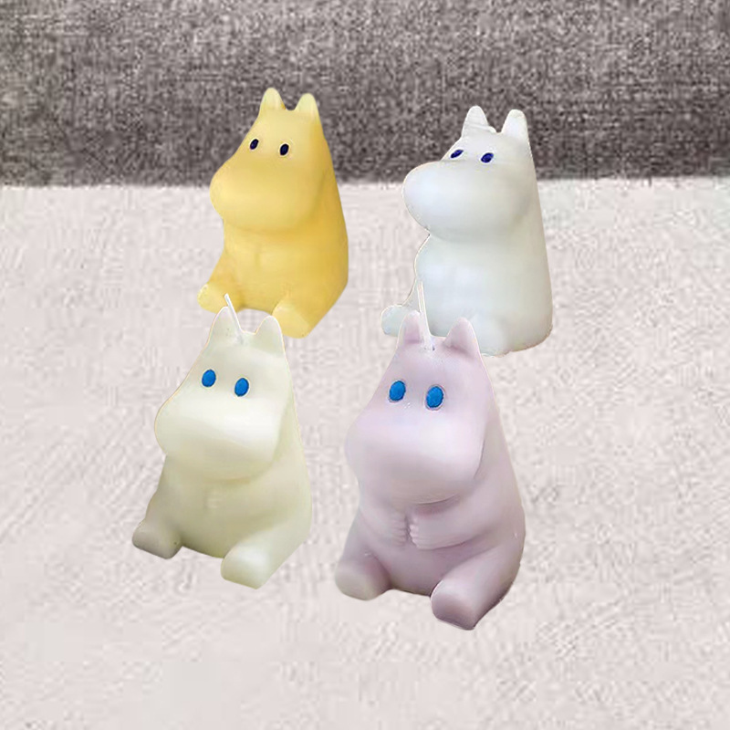 ホットキュートアニメムーミンシリーズシリコンモールド漫画キャ - Candle Mold Silicone のレビューと価格
