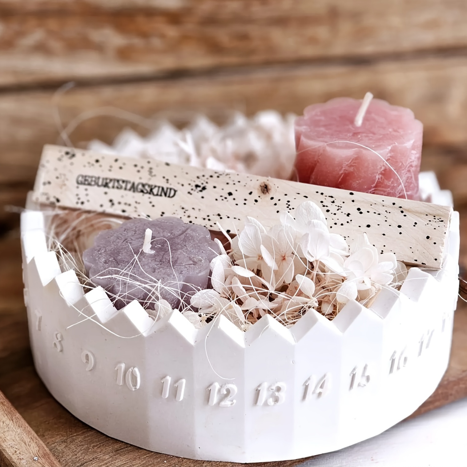 1セット アドベントカレンダー シリコンモールド - カウン - Candle Mold Silicone のレビューと価格