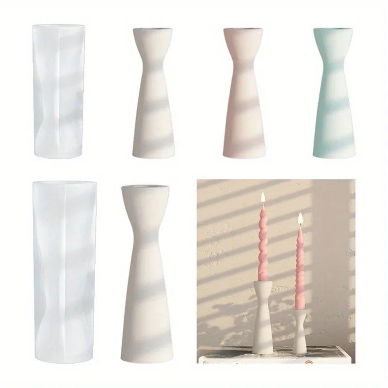 新しいキャンドルホルダー シリコンキャンドル型 DIYキャン - Candle Making Place のレビューと価格