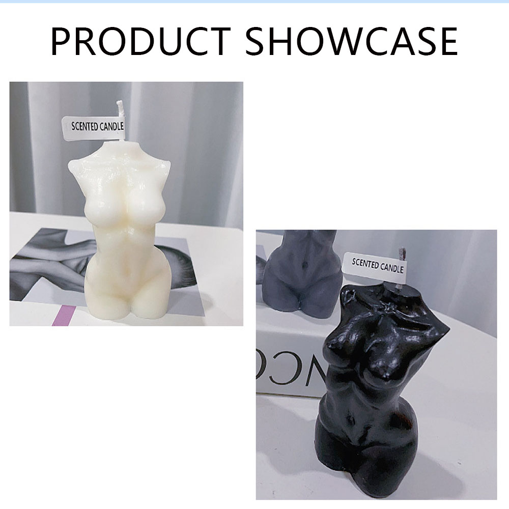 女性トルソー体型の香り付きキャンドル、家の装飾用 – 芸術的 - Candle Making Things のレビューと価格