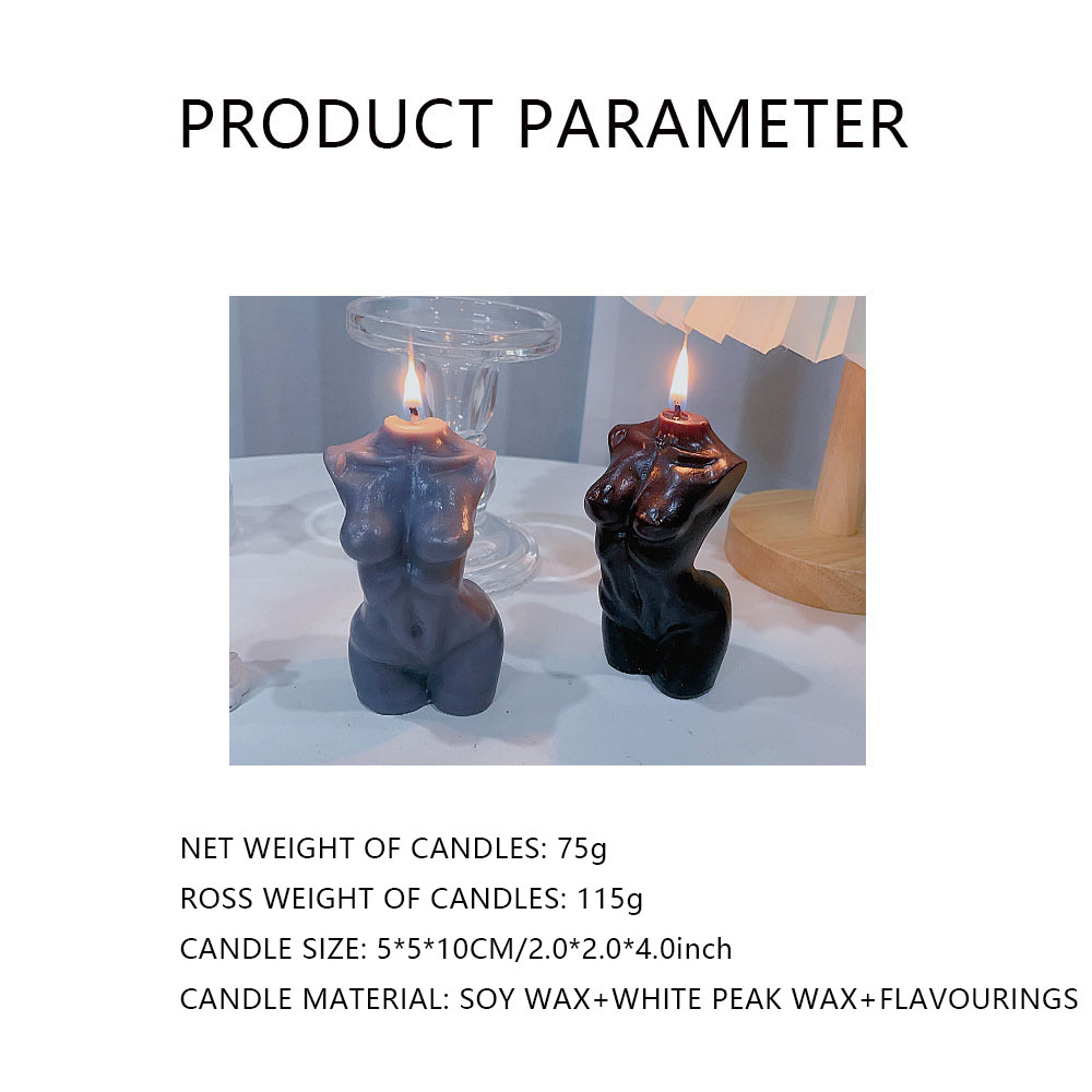 女性トルソー体型の香り付きキャンドル、家の装飾用 – 芸術的 - Candle Making Things のレビューと価格