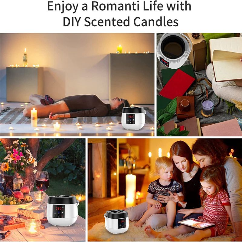 AEE4-キャンドル製造用ワックス溶解ポット、キャンドル製造 - Candle Making For Beginners のレビューと価格