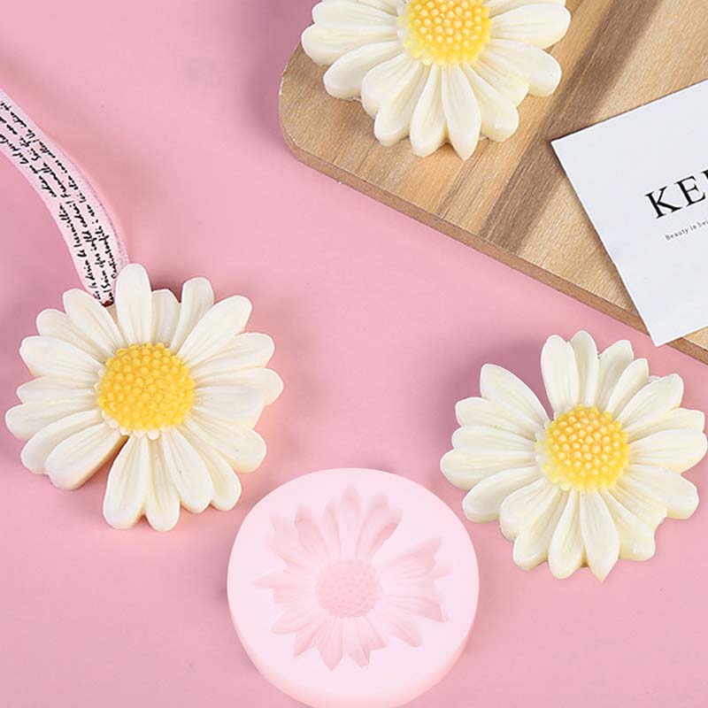 DIY キャンドルシリコーン型デイジーカモミールフラワーキャ - Candle Making Wax Melter のレビューと価格