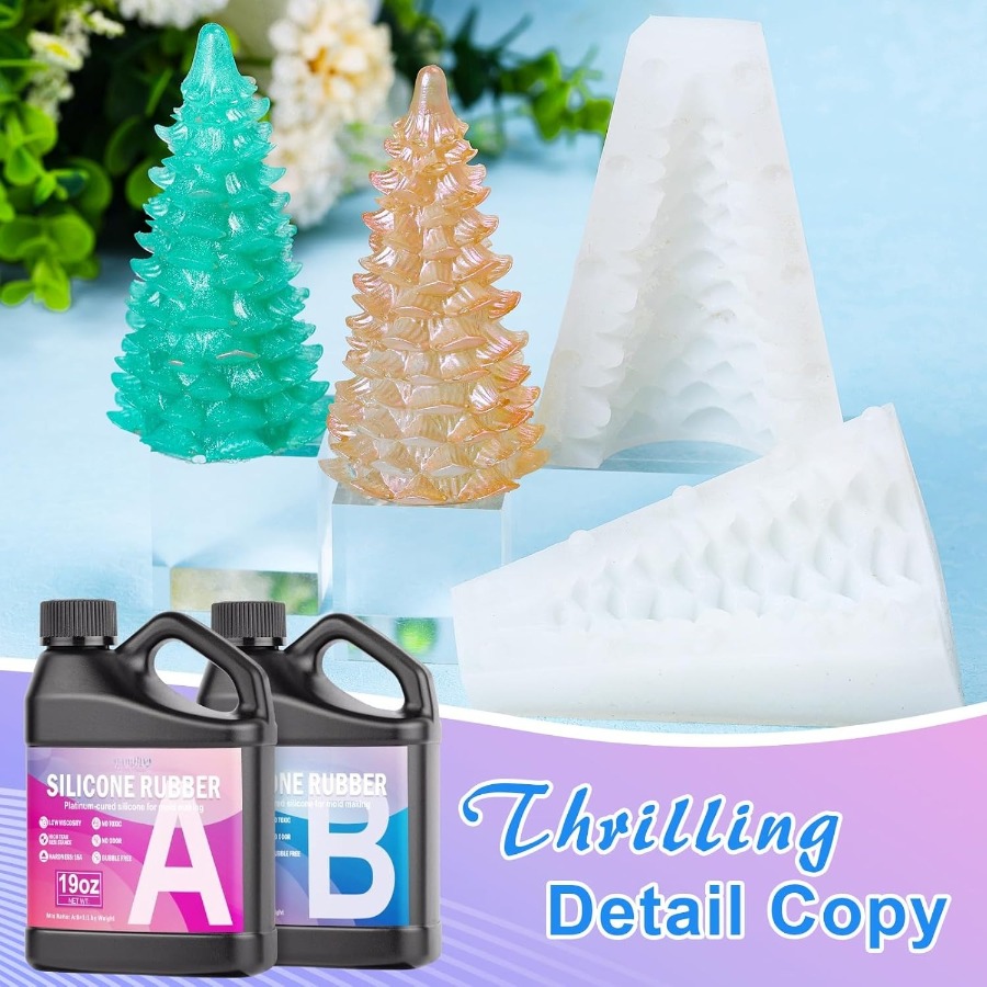 シリコンモールド作成キット、38.8オンス 15A弾性液体シ - Candle Making Things のレビューと価格