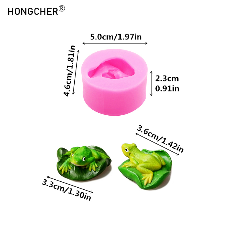 蓮の葉カエル樹脂マイクロ風景装飾ドリップモールド石膏アロマセ - Candle Mold Silicone のレビューと価格