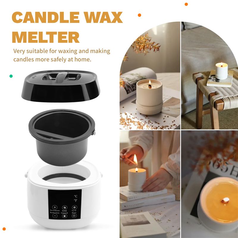 キャンドル作り用ワックス溶解ポット キャンドル作り用ワックス - Candle Making For Beginners のレビューと価格